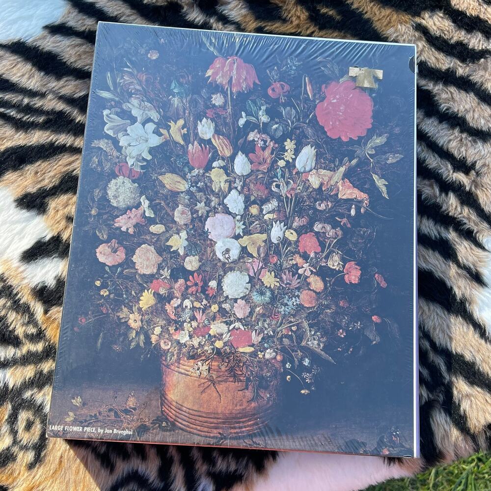 Vintage Fairchild Fine Arts Puzzle Jan Brueghel Large Flower Piece NOS Sealed